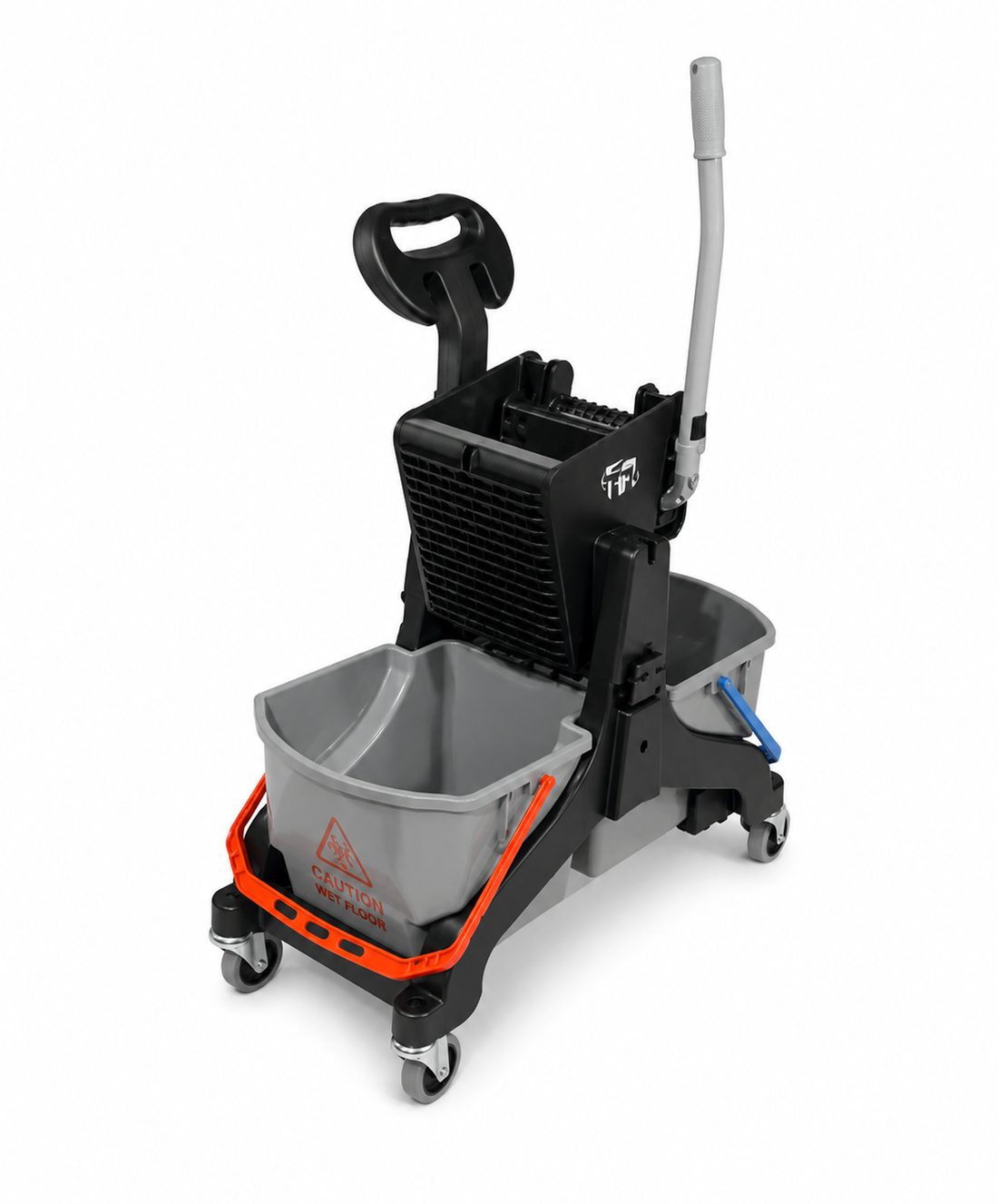 Cleaning Mop and Janitorial Trolley