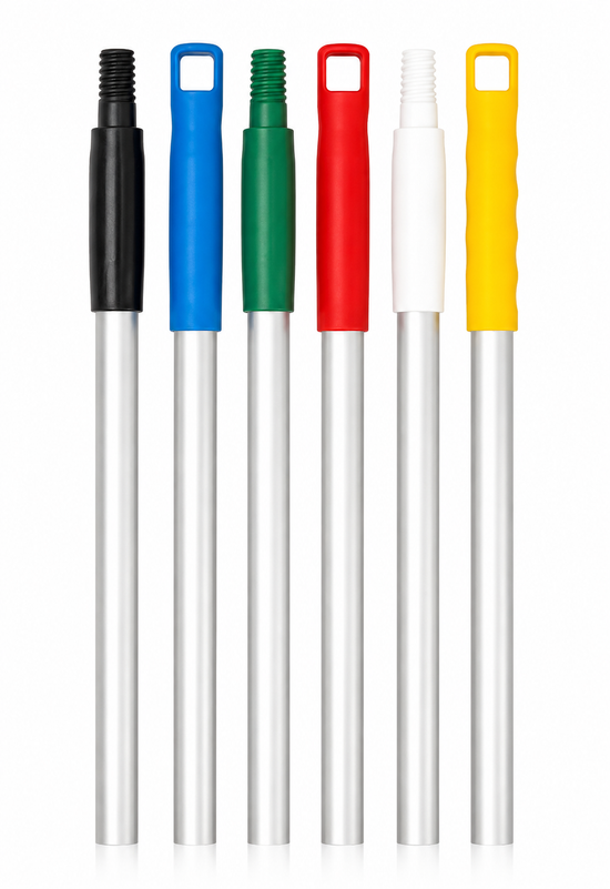 Aluminium handle - 1.3m x 22mm