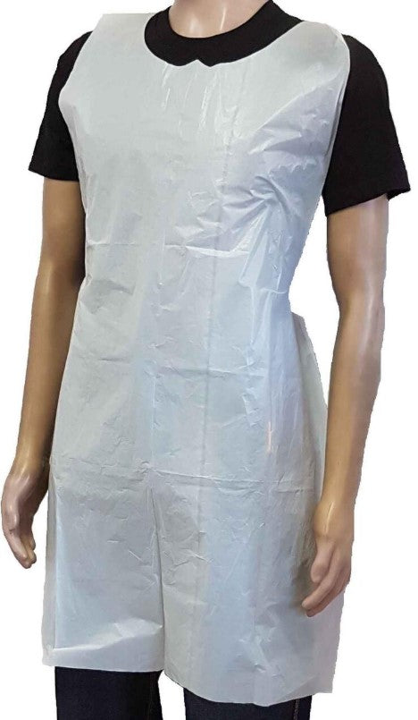 Disposable Apron white 10mic pack of 100