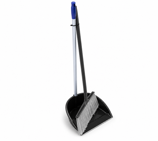 Dust pan & Brush with a long handle