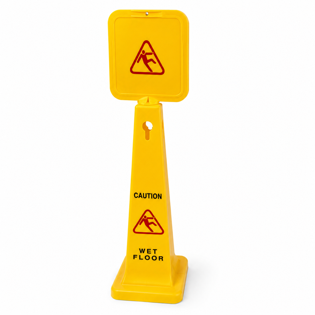 Large Wet Floor cone sign triangular – Primi Clean