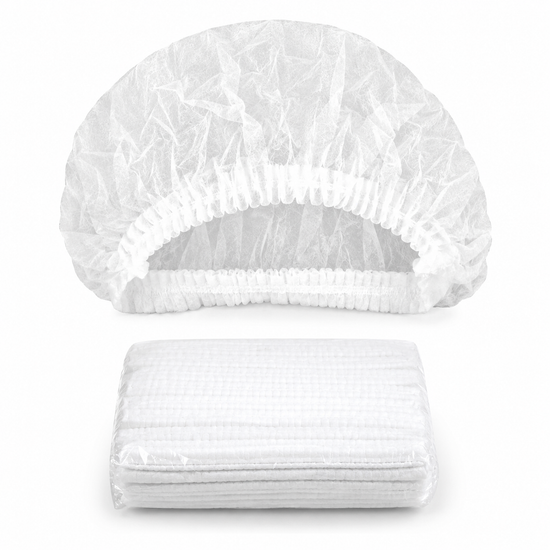 MOP CAP WHITE 18" Pack of 100