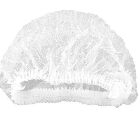 MOP CAP WHITE 18" Pack of 100