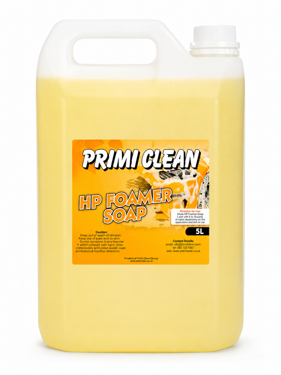 PRIMI CLEAN Car Wash HP Foamer Soap – 5L