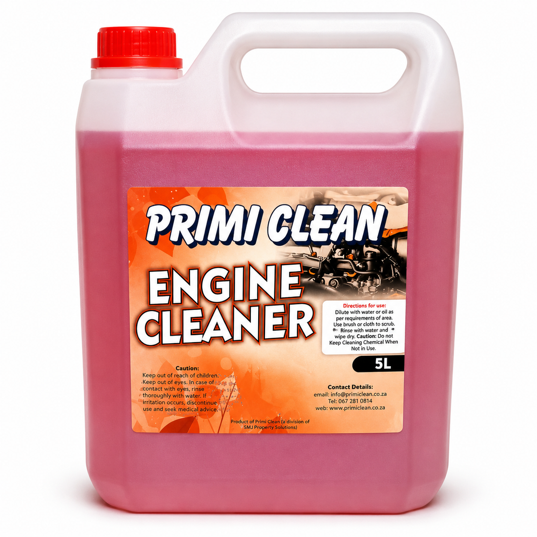 PRIMI CLEAN Engine cleaner -5lt – Primi Clean