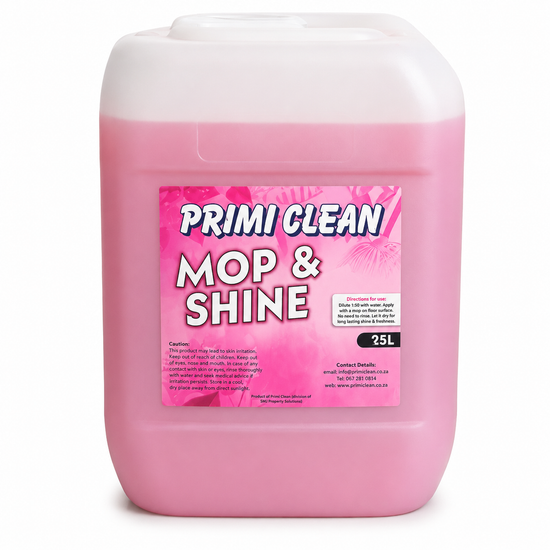 PRIMI CLEAN Mop and shine floor polish - 25 lt