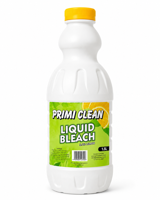 PRIMI CLEAN Liquid Bleach 5.2% Lemon – 1.5L