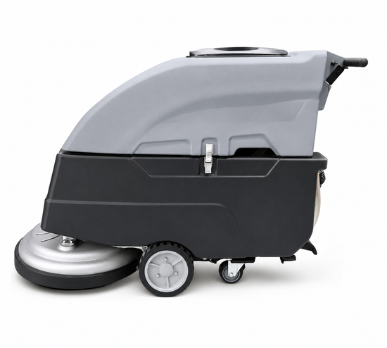 Scrubbing Machine Battery Auto-Pull