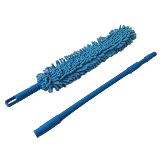 Blue Microfibre Extendible Duster 1.4m (Chennile)