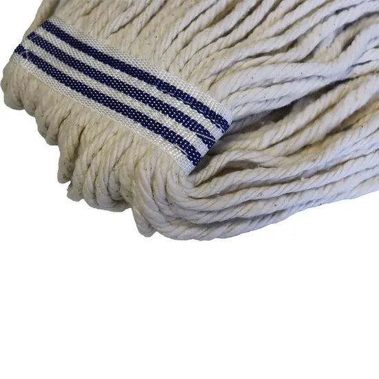 Fan Mop Head 400g - Blue Stripe