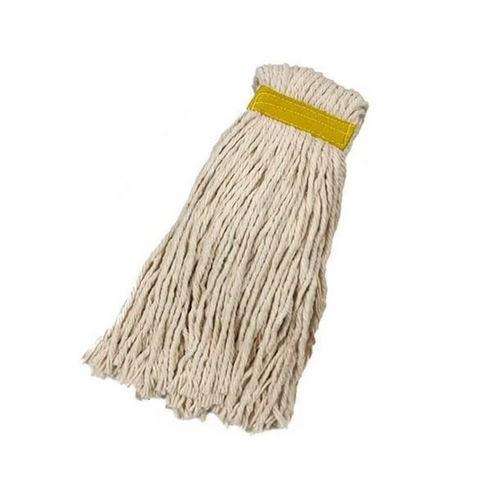 Fan Mop Head 400g - Yellow strip