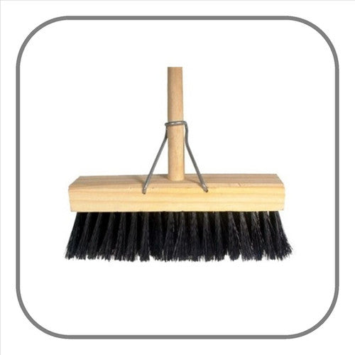 Wooden Platform hard broom 300mm