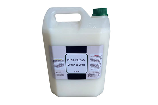 Wash & wax car soap - 5lt